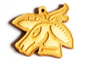 Azteški amulet JELEN Azteški amulet JELEN